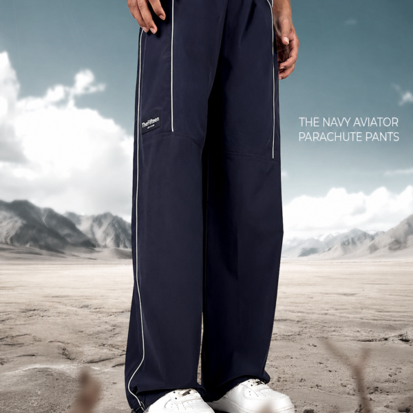THEFIIFTEEN Navy Aviator Parachute Pants