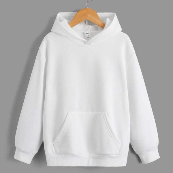 TheFifteen Essential Oversized Hoodie – White